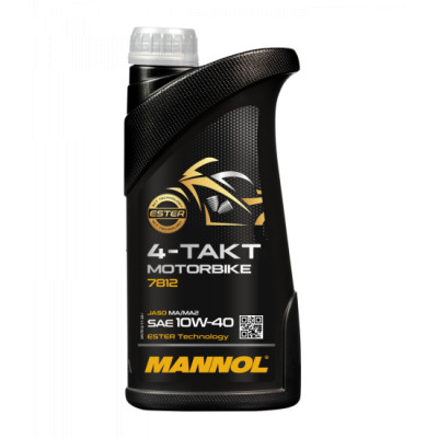 MANNOL 7812 MOTORBIKE 4-TAKT API SL 10W-40 1L