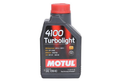 Motul 4100 TURBOLIGHT 10W-40 Motor olaj 1L